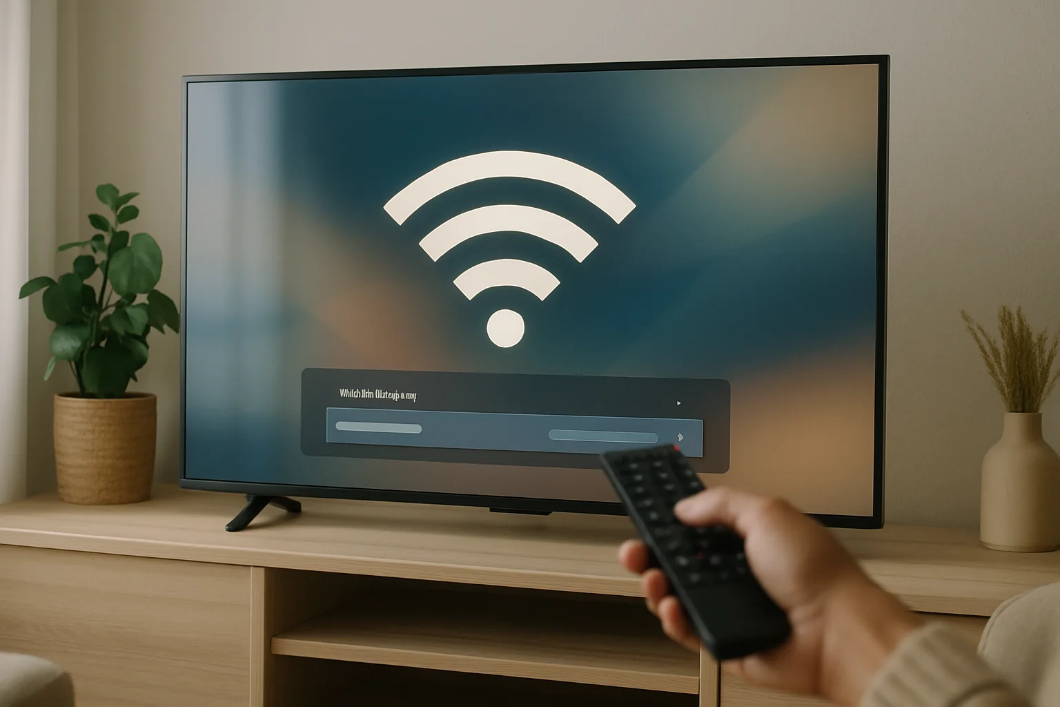 Como conectar a smart TV no wi-fi passo a passo